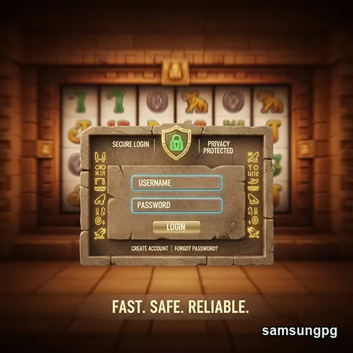 Tela de login da plataforma samsungpg para usuários VIP.